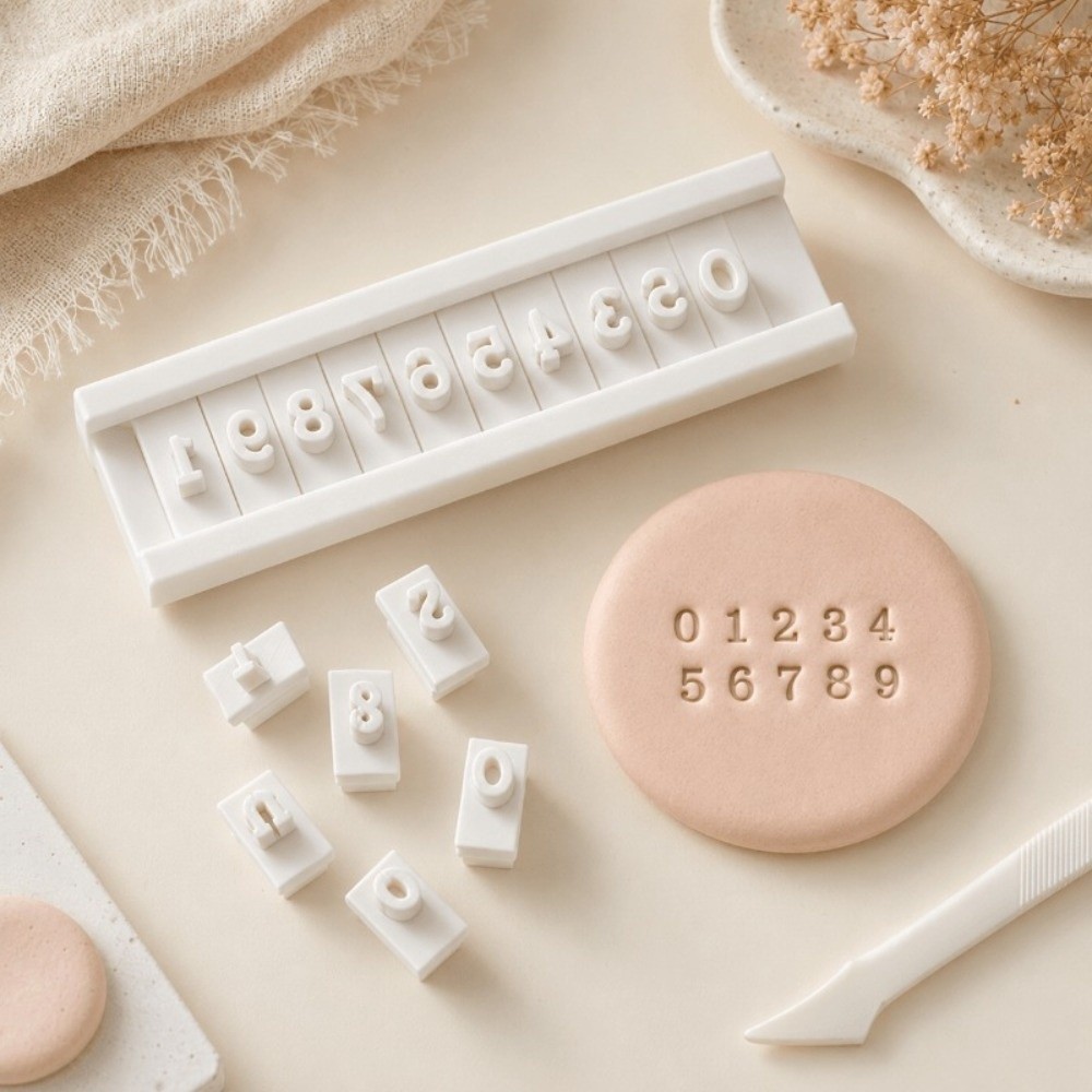 Handmade Clay Letter Number St - Soap Making Kit For Beginners ulasan dan harga
