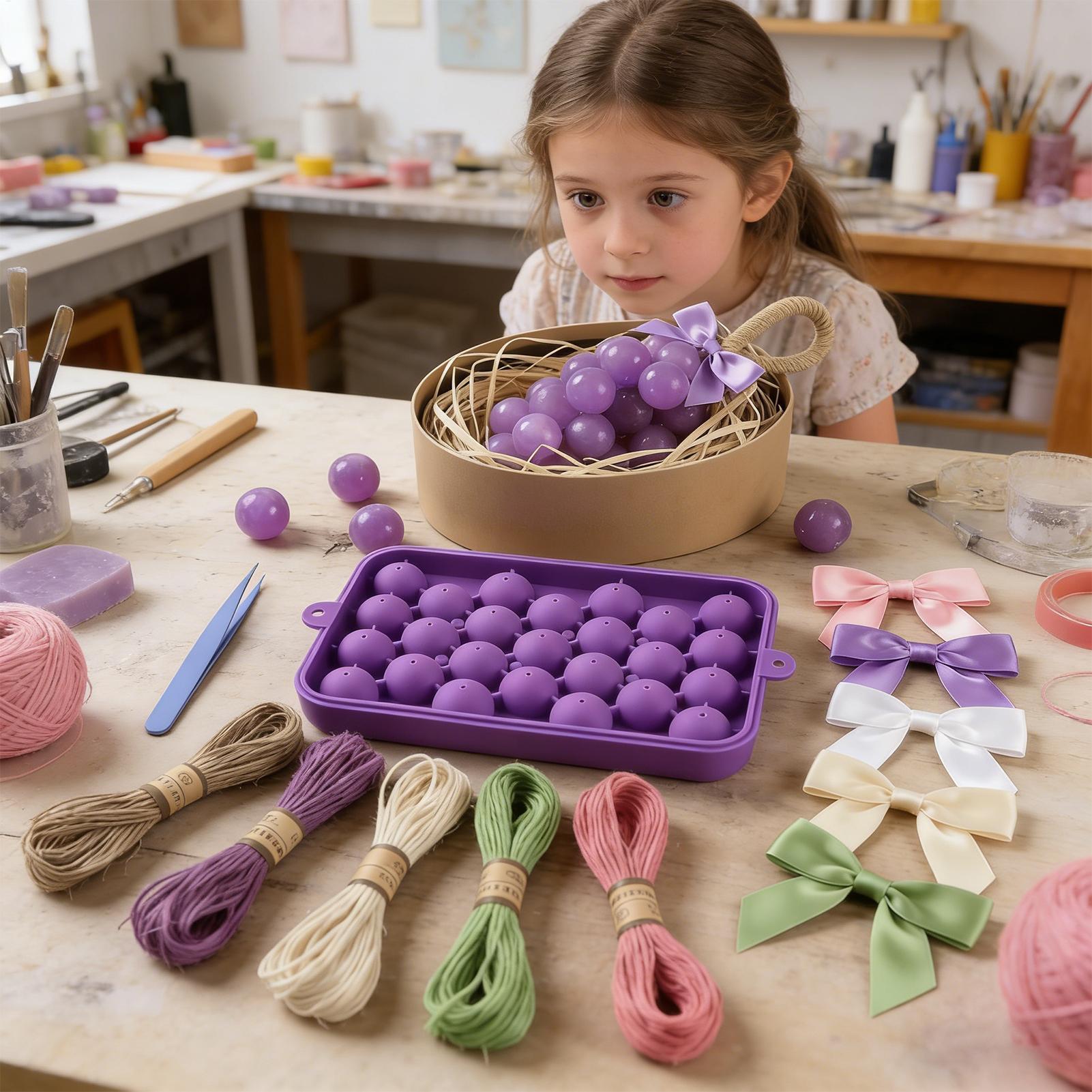 Grape Soap Mold Easy-Release F - Soap Making Kit For Beginners ulasan dan harga